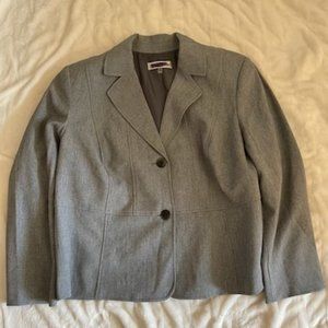 Basic gray blazer, 20w, barely worn, in great shape.